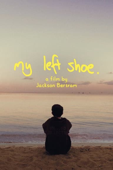 my left shoe. poster