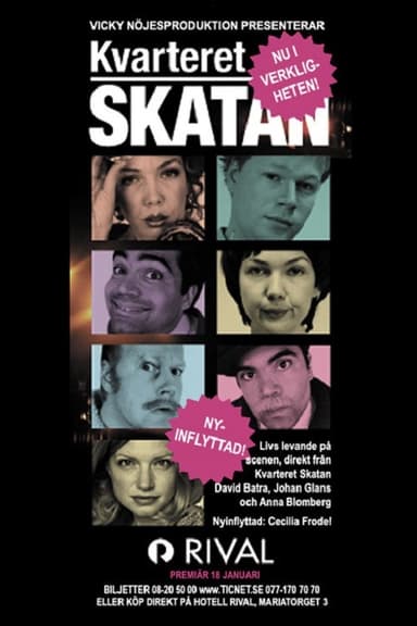 Kvarteret Skatan - nu i verkligheten poster