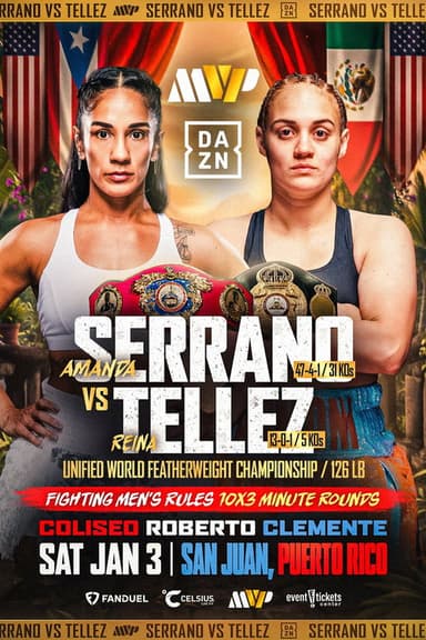 Amanda Serrano vs. Reina Tellez poster