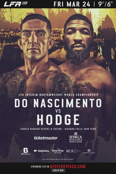 LFA 155: Do Nascimento vs. Hodge poster
