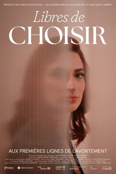 Libres de choisir poster