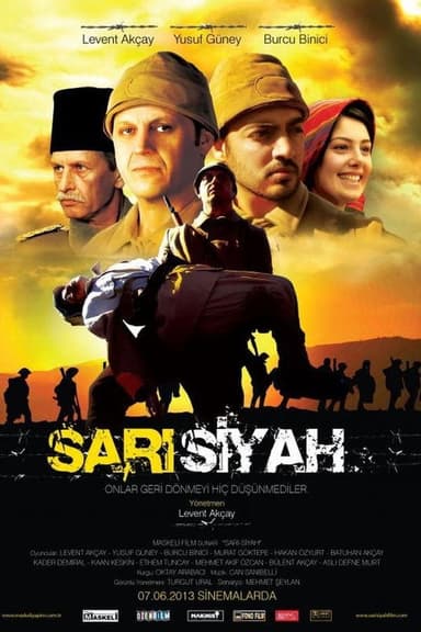 Sarı Siyah poster