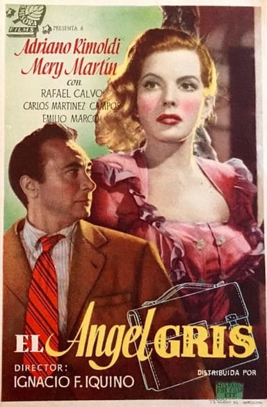 El ángel gris poster