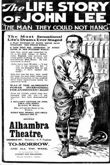 The Life Story of John Lee, or The Man They Could Not Hang poster