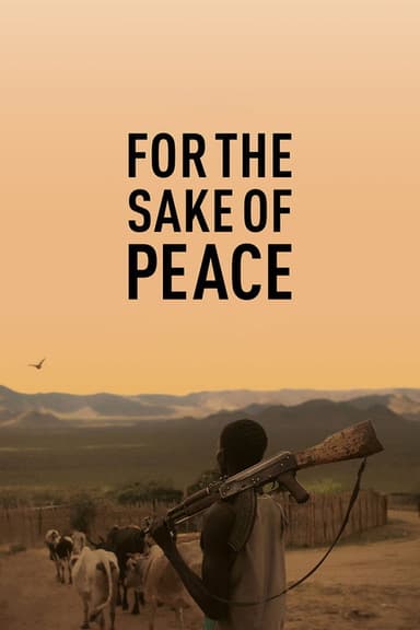 For the Sake of Peace poster