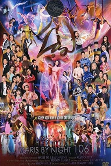 Paris by Night 106: Silk poster
