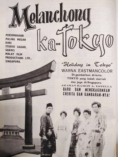 Holiday in Tokyo poster