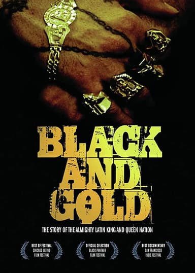Black & Gold poster