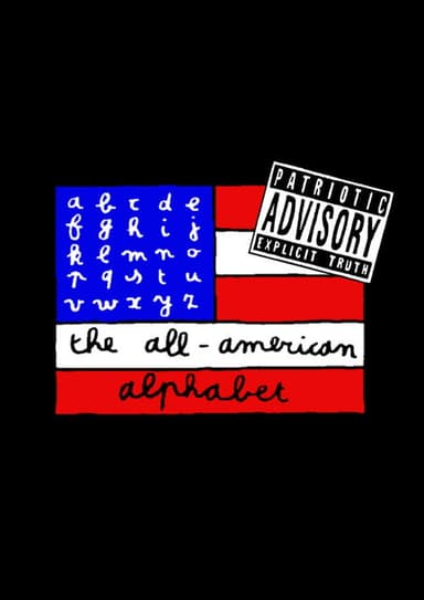 The All-American Alphabet poster