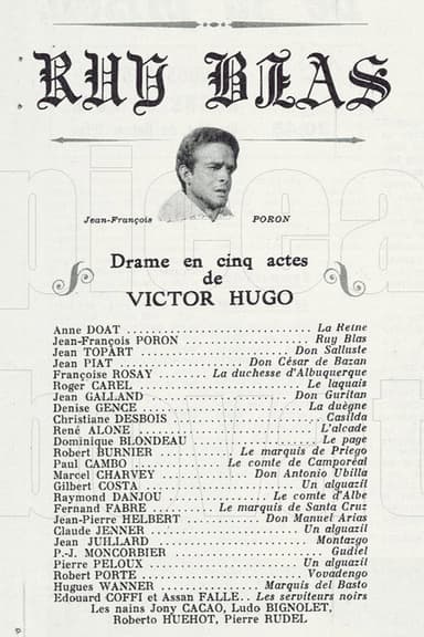 Ruy Blas poster