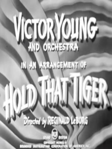 Hold That Tiger poster