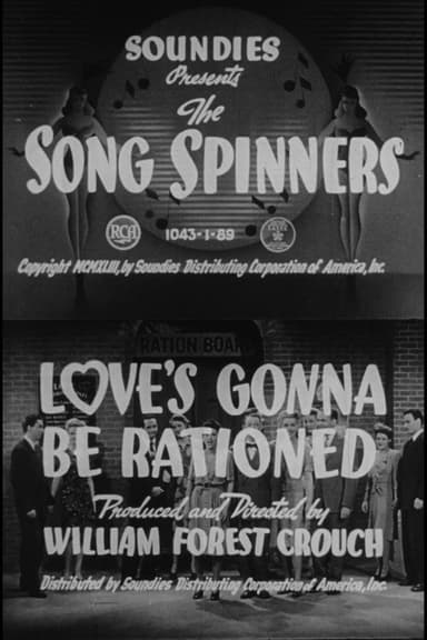 Love's Gonna Be Rationed poster