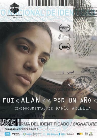 Fui Alan por un año poster