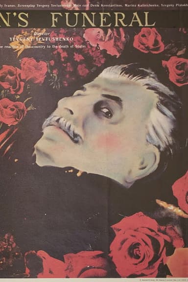 Stalin's Funeral poster