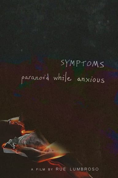 symptoms: paranoid while anxious poster