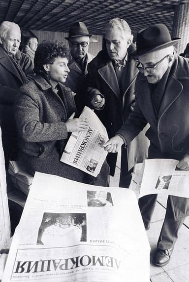 Democracy News poster