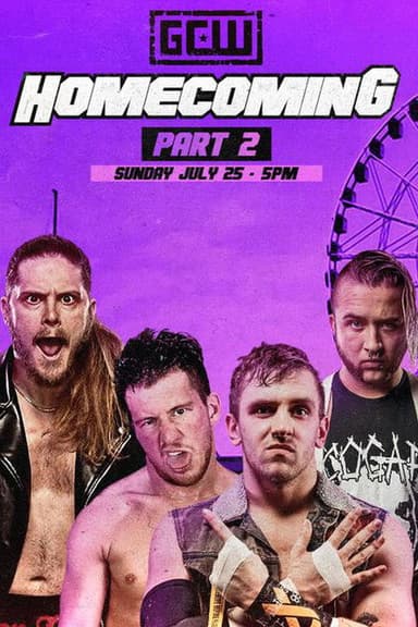 GCW Homecoming Part II poster