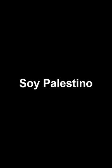 Soy Palestino poster