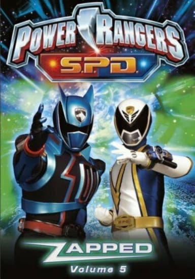 Power Rangers S.P.D.: Zapped poster