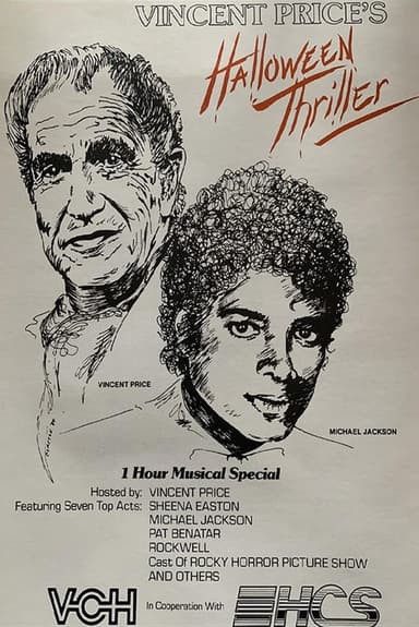 Vincent Price's Halloween Thriller poster