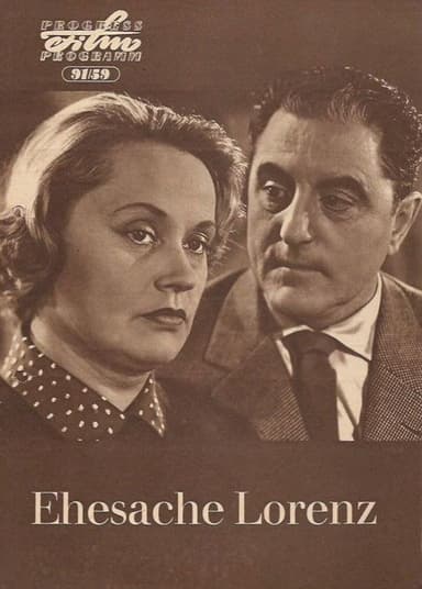 Ehesache Lorenz poster