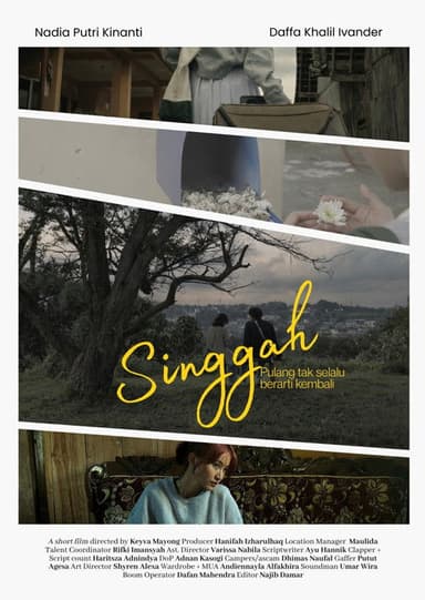 Singgah poster