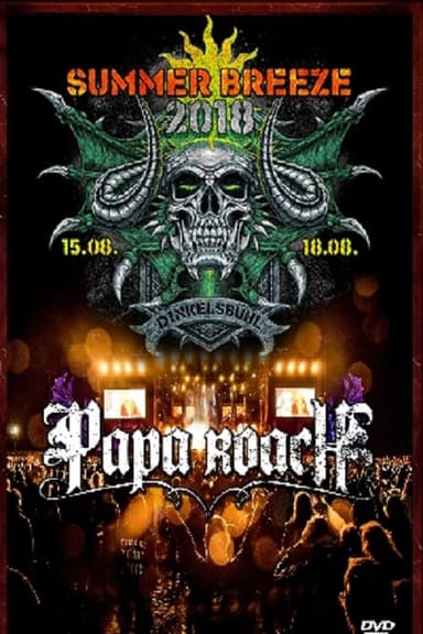 Papa Roach Summer Breeze 2018 poster