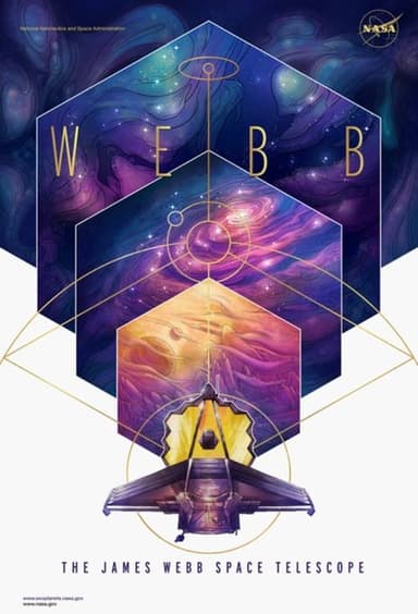 Making the James Webb Space Telescope poster