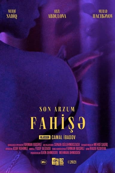 Son Arzum Fahişə poster