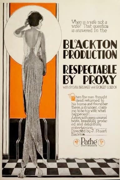Respectable by Proxy poster