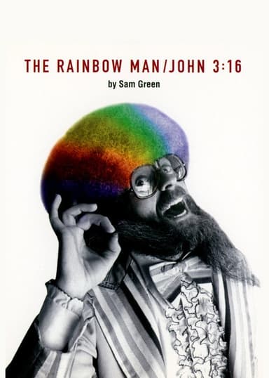 The Rainbow Man/John 3:16 poster