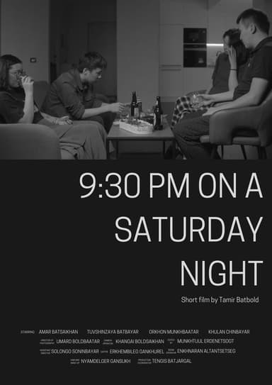 9:30 PM ON A SATURDAY NIGHT poster