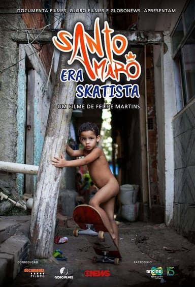 Santo Amaro era Skatista poster