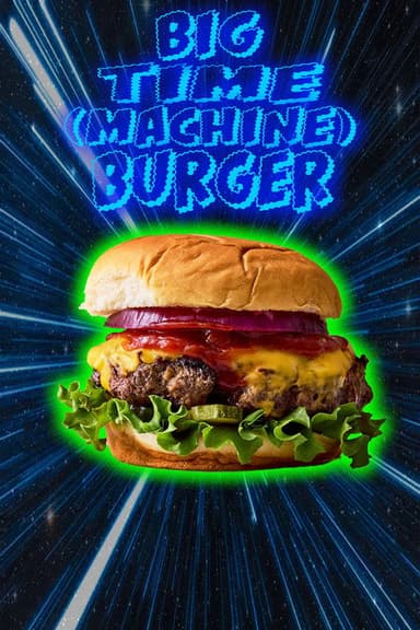 Big Time (Machine) Burger poster