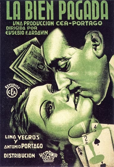 La bien pagada poster