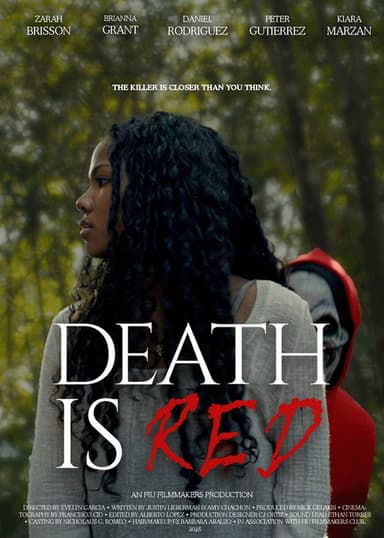 Death is Red poster
