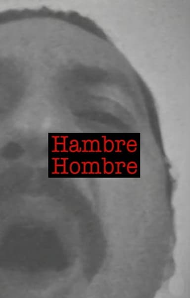 Hambre Hombre poster