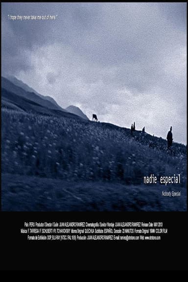 Nadie Especial poster
