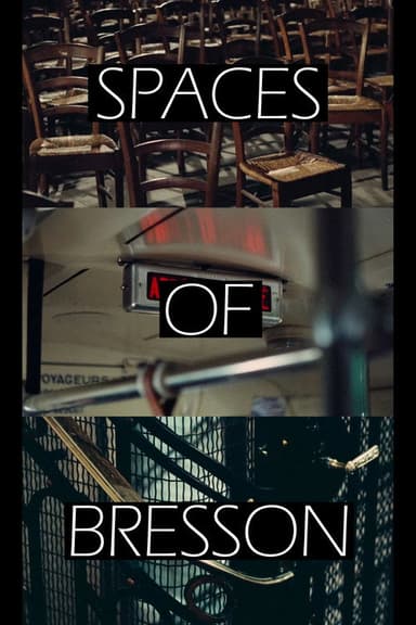 Spaces of Bresson poster