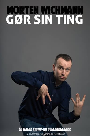 Morten Wichmann: Gør sin ting poster