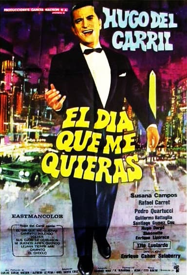 El día que me quieras poster