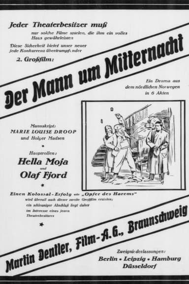 Der Mann um Mitternacht poster