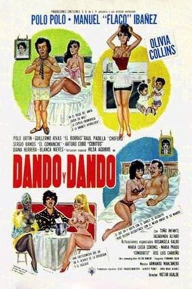 Dando y dando poster