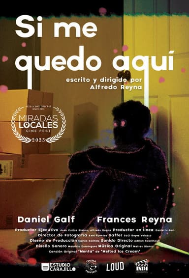 Si me quedo aquí poster