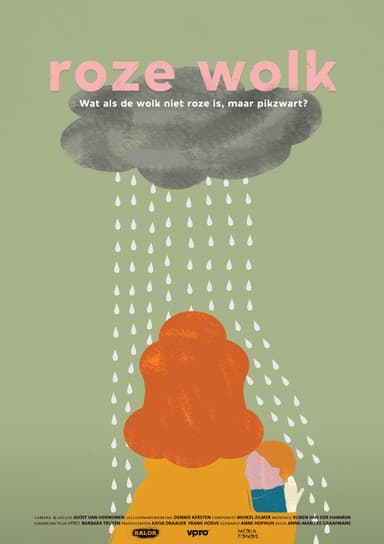 Roze Wolk poster