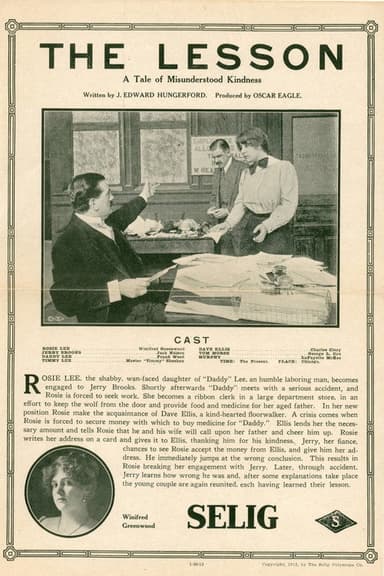 The Lesson poster