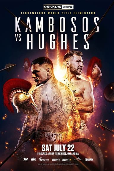 George Kambosos Jr. vs. Maxi Hughes poster