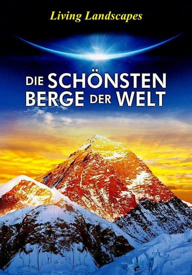 Die schönsten Berge der Welt 3D poster