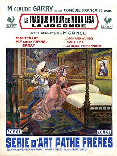 A Tragic Love of Mona Lisa poster