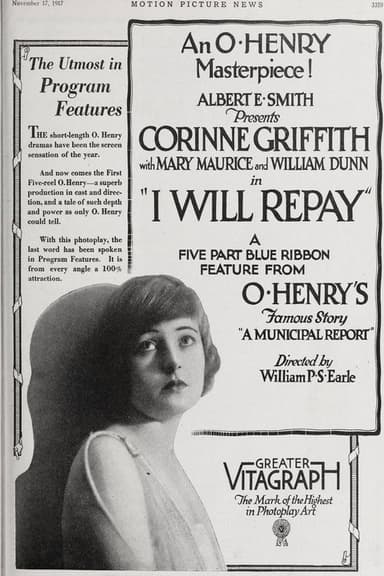 I Will Repay poster